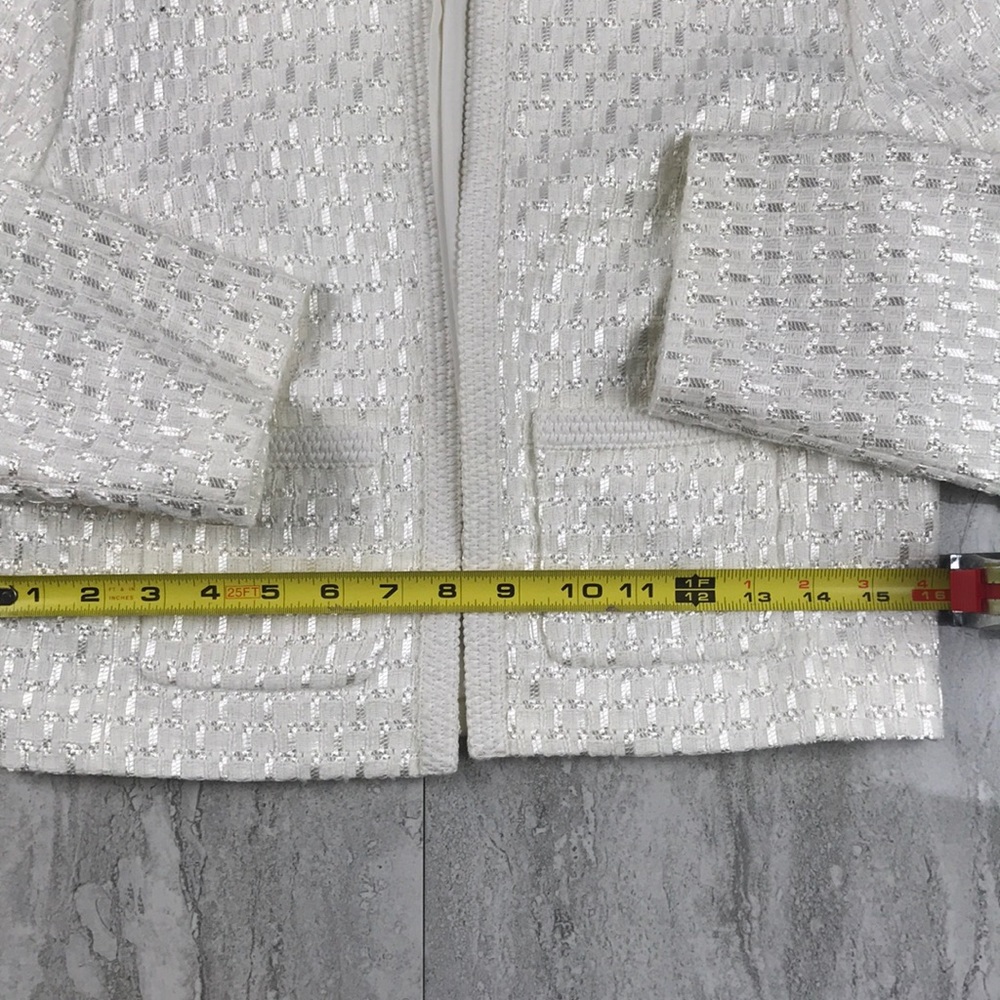 Karl Lagerfeld Tweed Crop Jacket - Picture 11 of 14